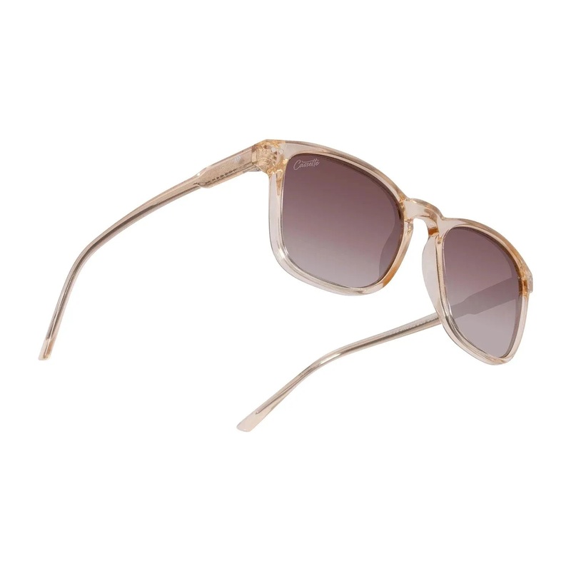 Cassette Playlist Sunglasses Champagne/Polarized Gradient Tea Lens