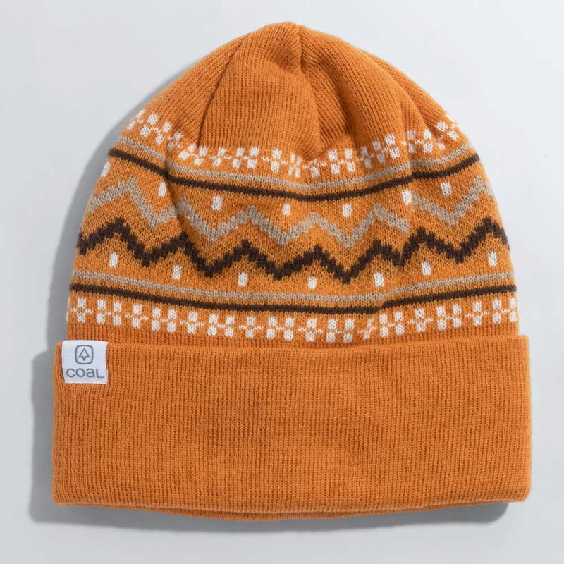 Coal Fjord Nordic Beanie Burnt Orange