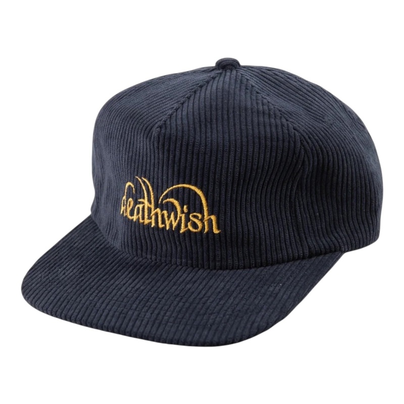 DEATHWISH GOLDEN SNAPBACK NAVY OS