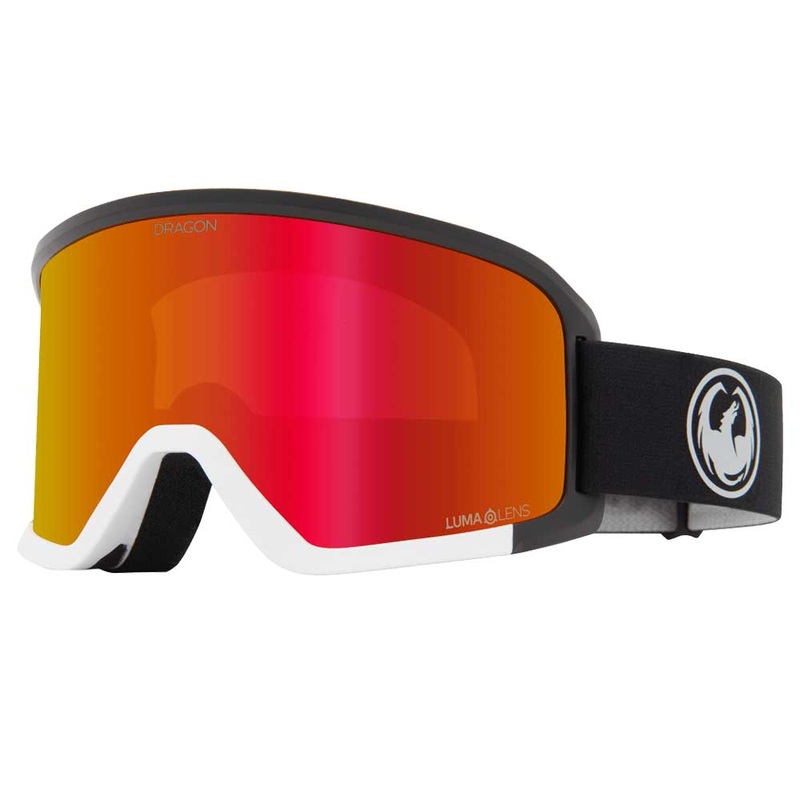 Dragon DX3 Plus OTG Snowboard Goggles 2025 – Nouveau Black/Lumalens Red Ion + Bonus Lens Lumalens Dark Smoke Black Red
