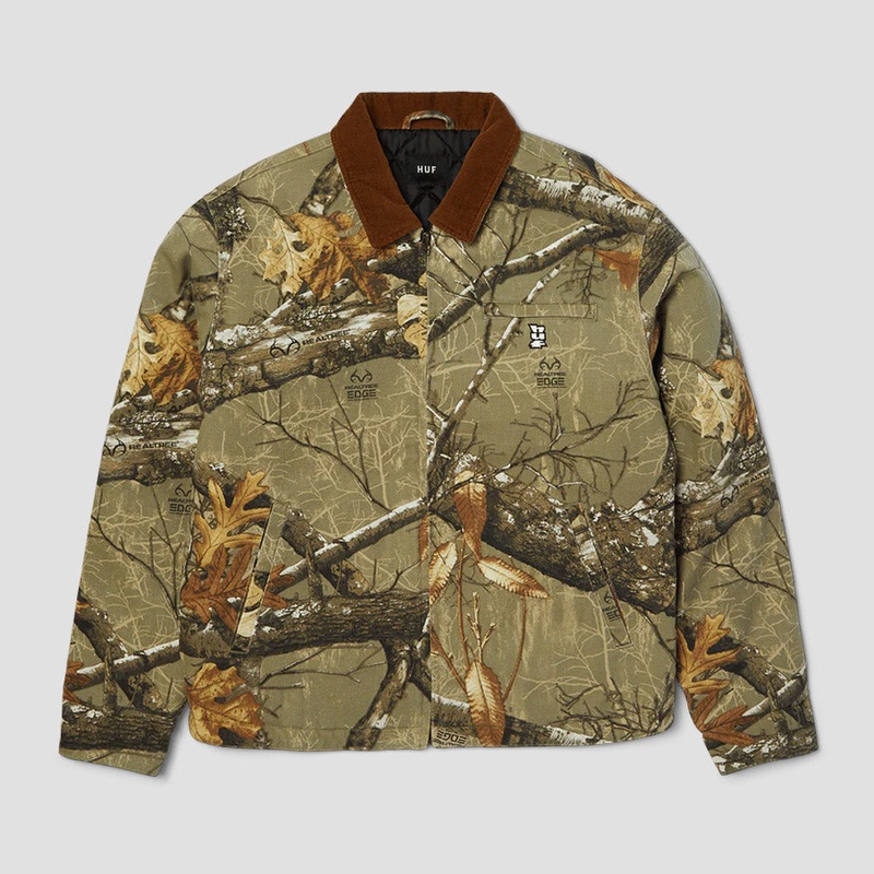 HUF x Realtree Megablast Work Jacket Desert Small