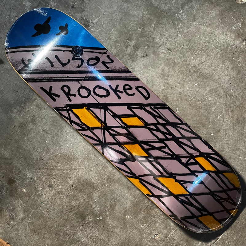 Krooked Skateboards – Andrew Wilson Link Deck – 8.5″