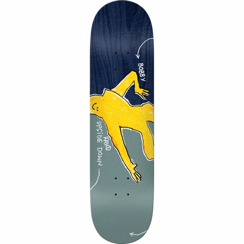 Krooked Worrest Upside Down 8.25″ Skateboard Deck