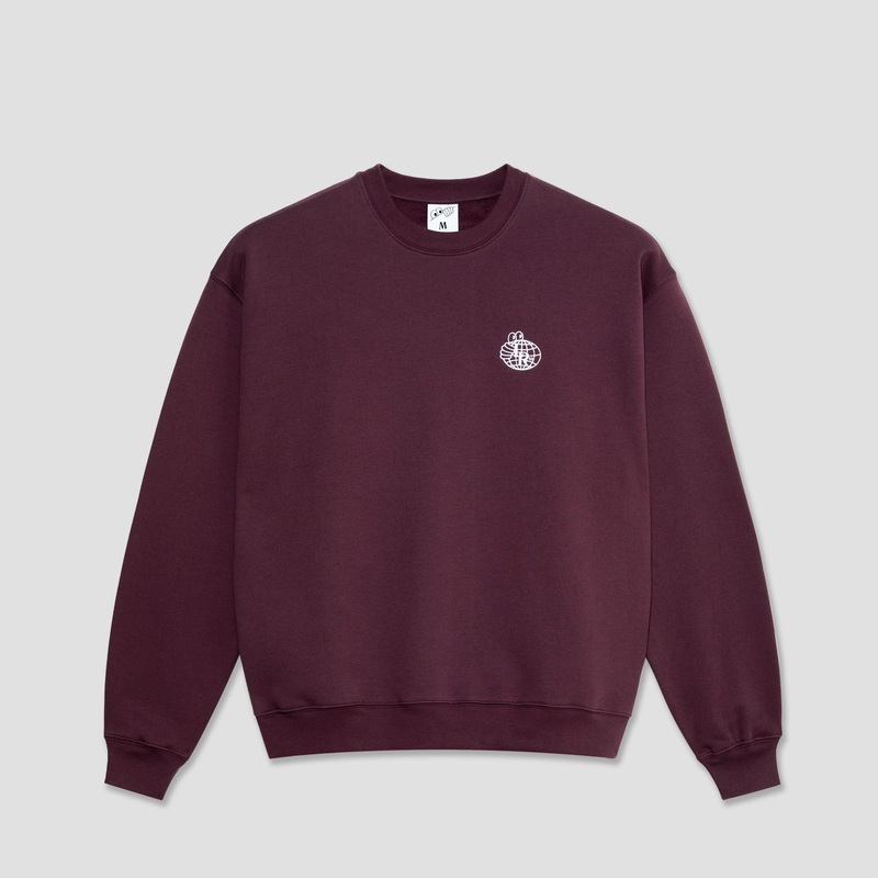 Last Resort AB Atlas Monogram Crew Plum Small