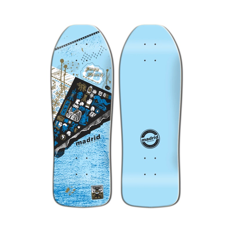 Madrid BEAU BROWN MAYAN SKATEBOARD DECK