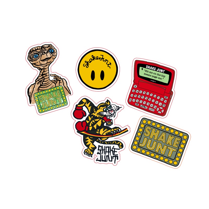 Shake Junt Friends 5x Sticker Pack