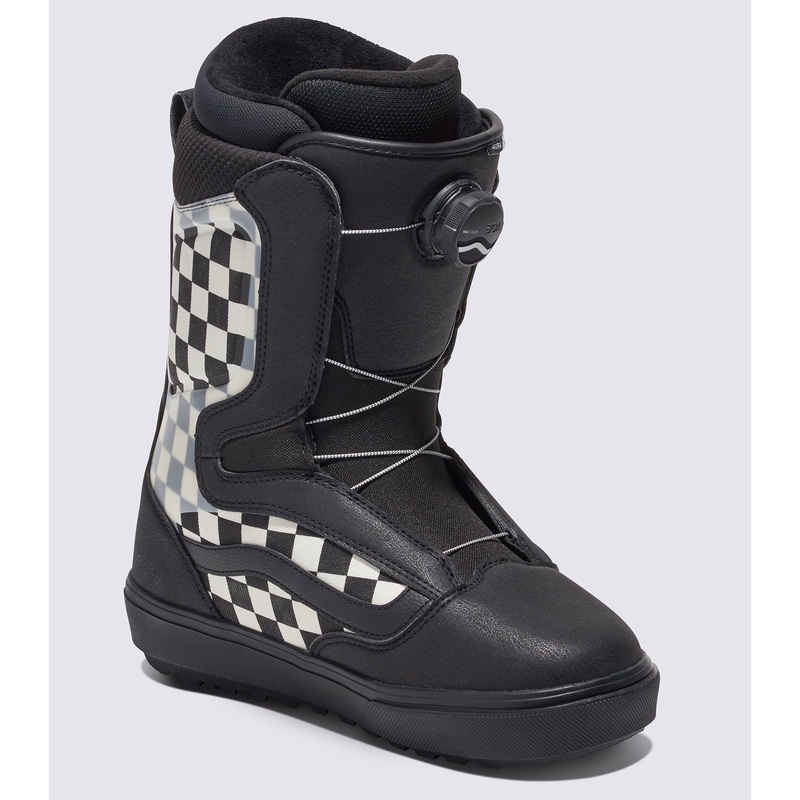 Vans Aura OG Snowboard Boot Black/Checkerboard 8.5