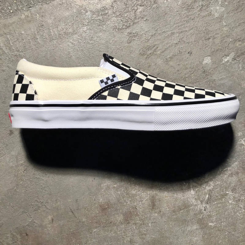 Vans – Skate Slip On – Checkerboard – Black – White 5