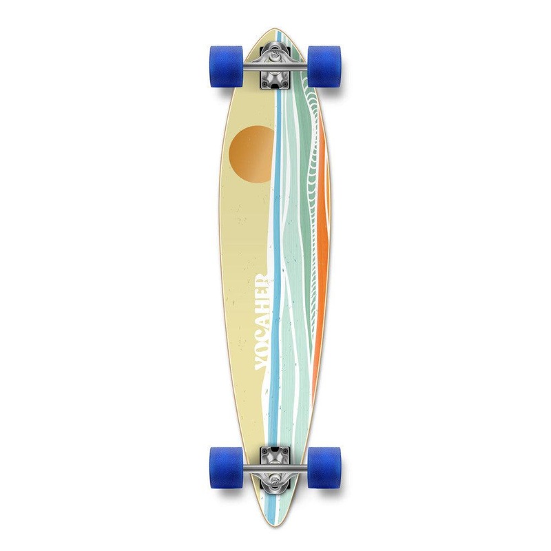 Yocaher Horizon Day 40″ Pintail Longboard Complete