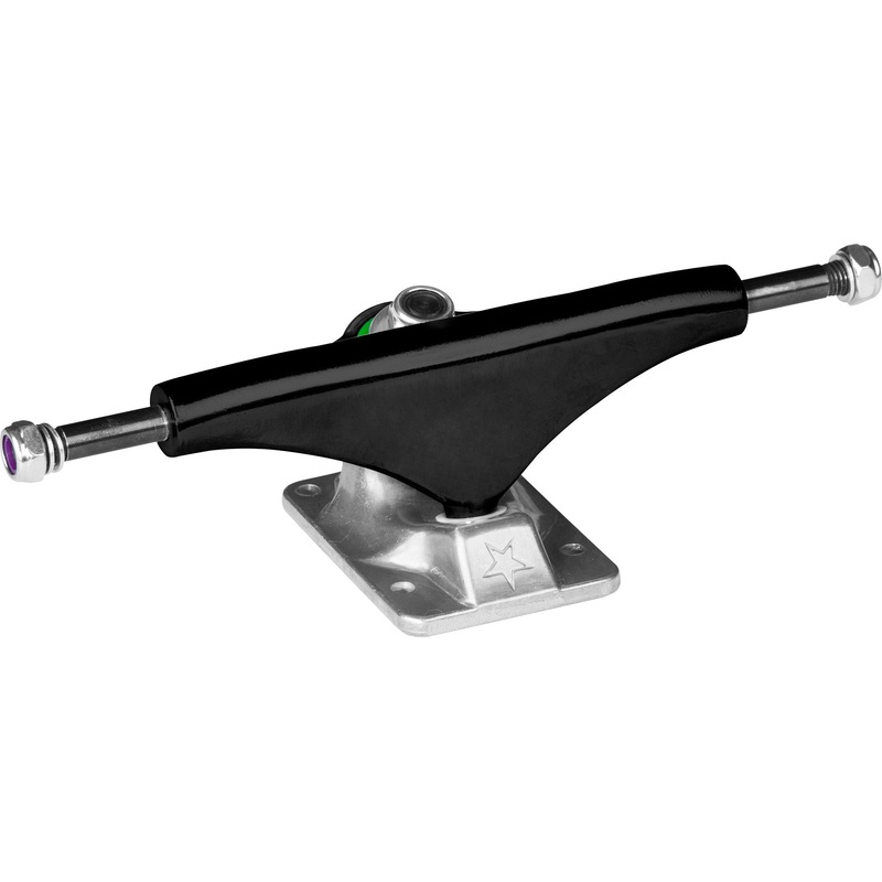 7.63″ Skateboard Truck Split Black/Raw