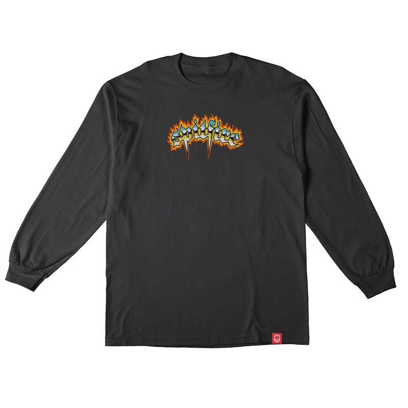 Chrome Venom Black Multi Spitfire Longsleeve Tee MD