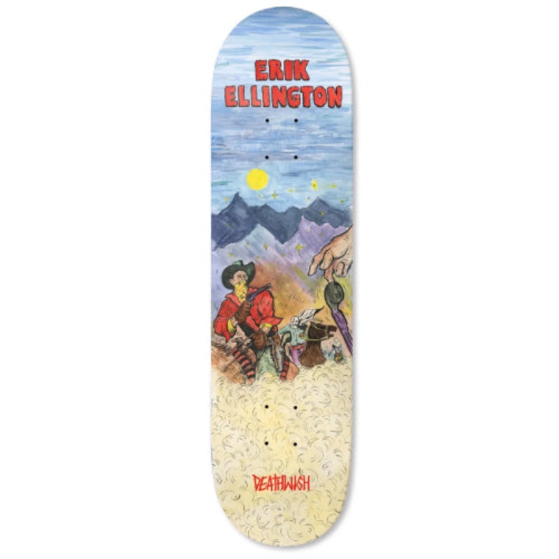 Deathwish Ellington Six Shooter Skateboard Deck 8.5″ 8.5″