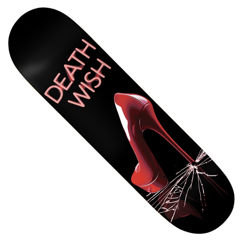 Deathwish Taylor Kirby Power Deck Black 8.25 x 31.5 WB:14.25