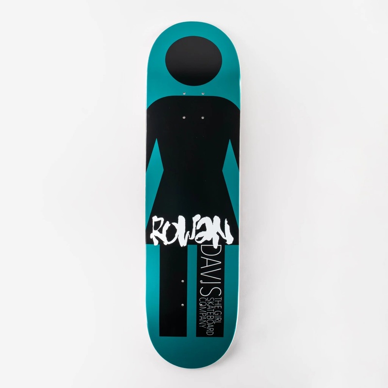 Girl 8.375″ Rowan Davis Giant Metal OG Deck – Black/Blue 8.375″