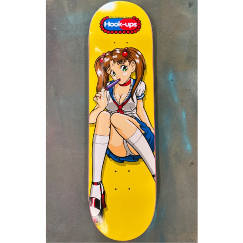 Hook-Ups OG Popsicle Girl Skateboard Deck 8.5″ 8.5″