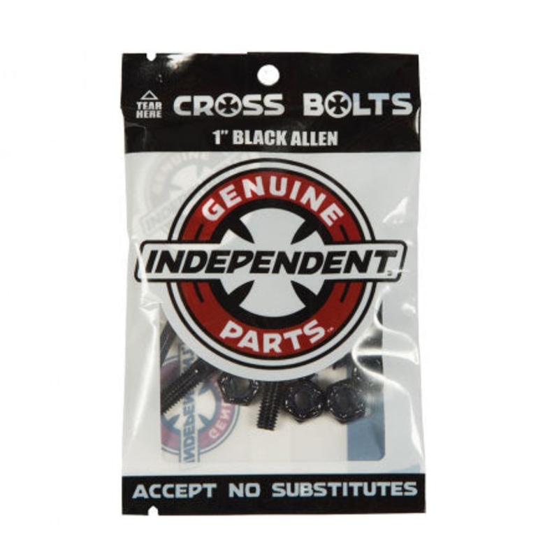 Independent Genuine Parts Allen Cross Bolts Black 7/8″