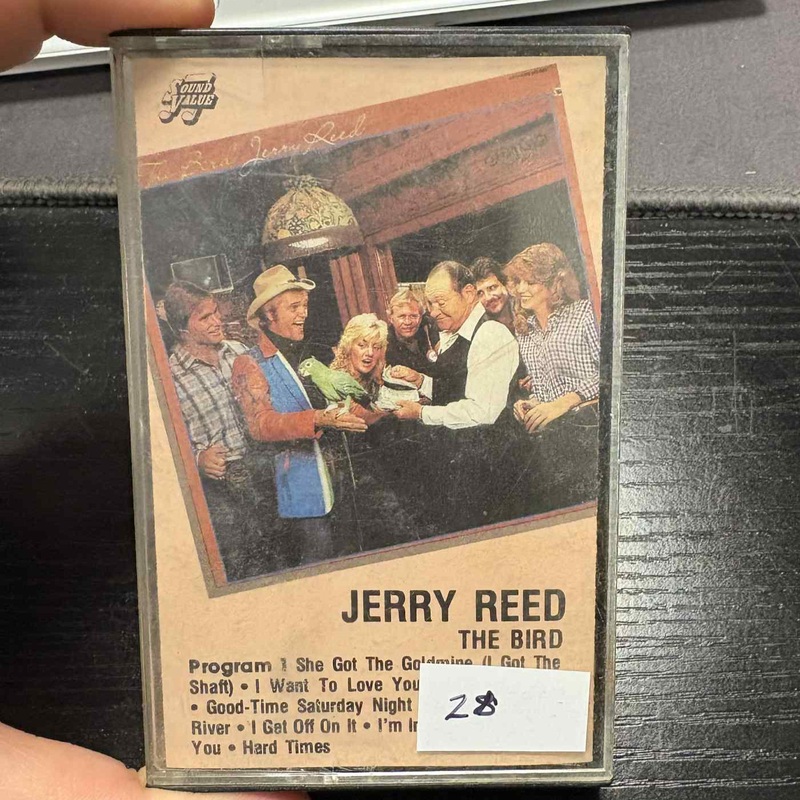 Jerry Reed – The Bird Cassette *USED 1987 RELEASE*