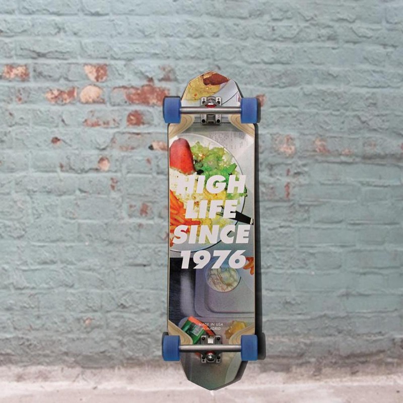 Madrid Freeride Double Kick Twin High Life Longboard 36 inch – Complete Complete