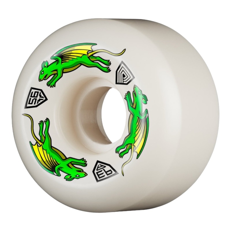 Powell Peralta Dragon Formula Nano Rats Skateboard Wheels 56mm x 36mm 93A 4pk 56mm