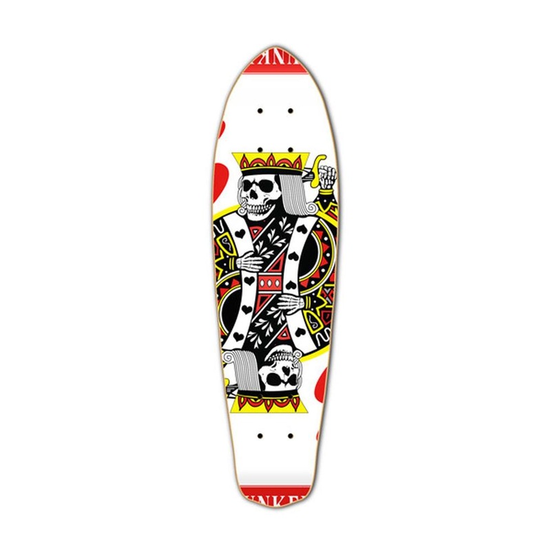 Punked Micro Cruiser King of Hearts  Deck Deck