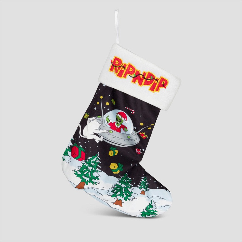 RIPNDIP Space Santa Christmas Stocking Multi