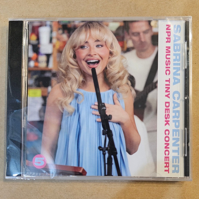 Sabrina Carpenter – NPR Music Tiny Desk Concert CD *Unofficial Release*