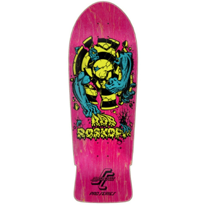 Santa Cruz Roskopp 3 Shaped Reissue Skateboard Deck 10.25″ 10.25″