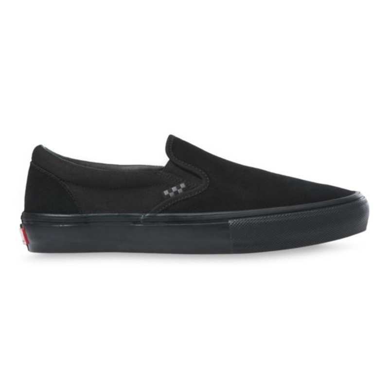 Skate Slip-On (Black/Black) 3.5M / 5W