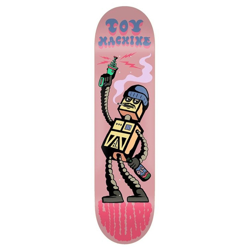 Toy Machine Willard Stevie Gee 8.5″ Skateboard Deck 8.5″ WB 14.375″