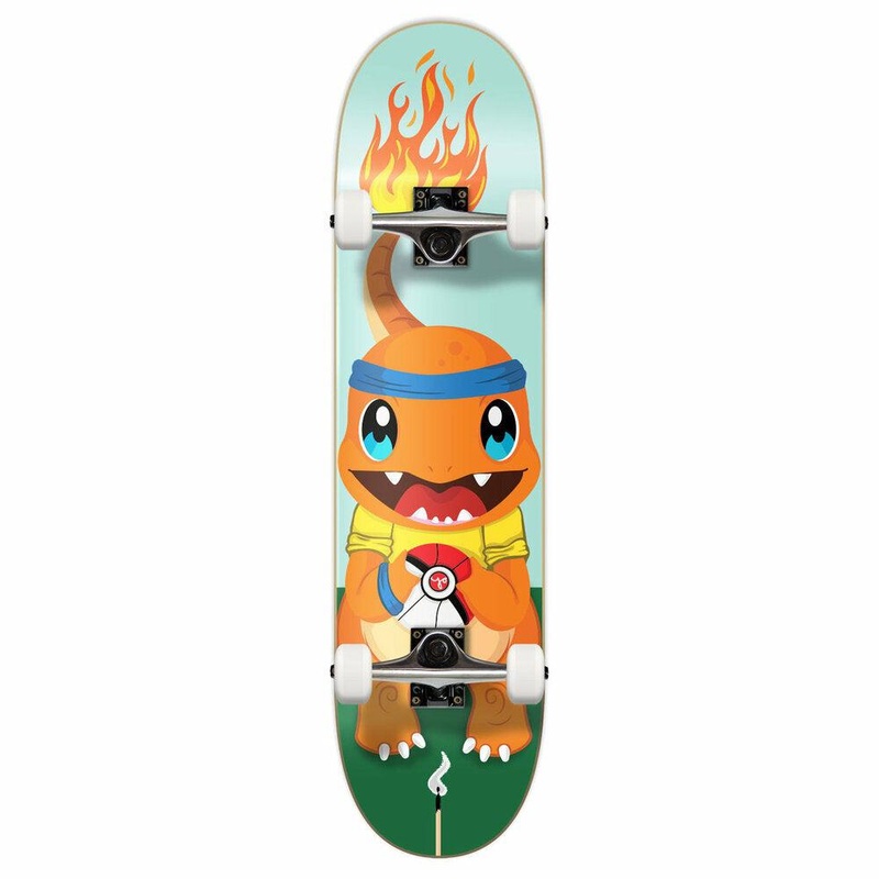 Yocaher Charm Complete 7.75″ Skateboard  – PIKA Series Complete