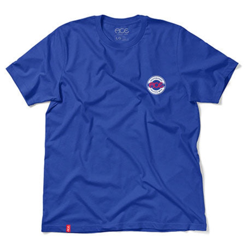 Ace Trucks OG T Shirt Royal Medium
