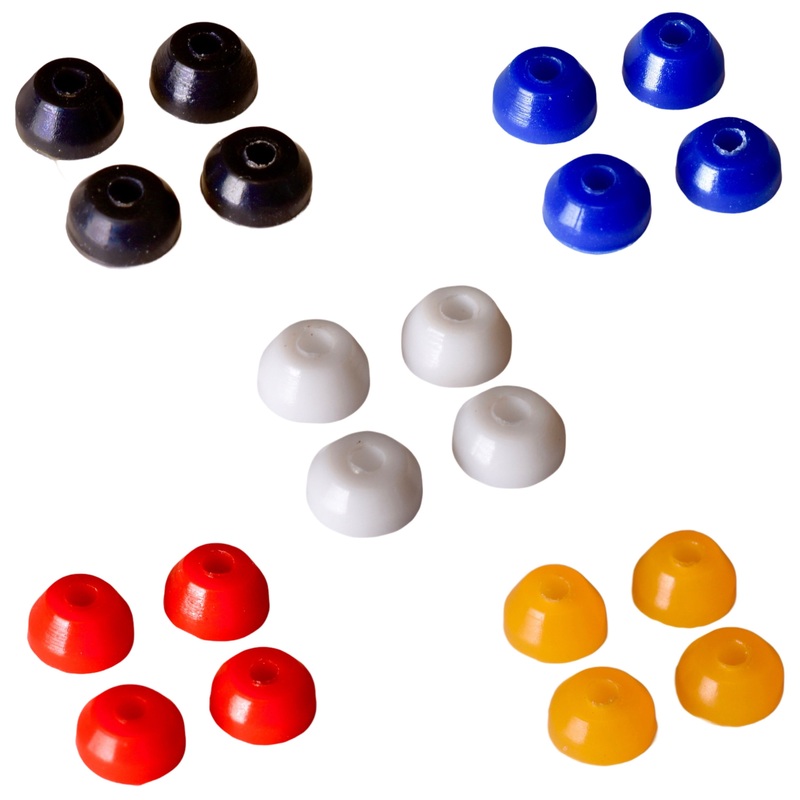 Black Cat Hybrid Fingerboard Bushings (CHOOSE COLOR) White