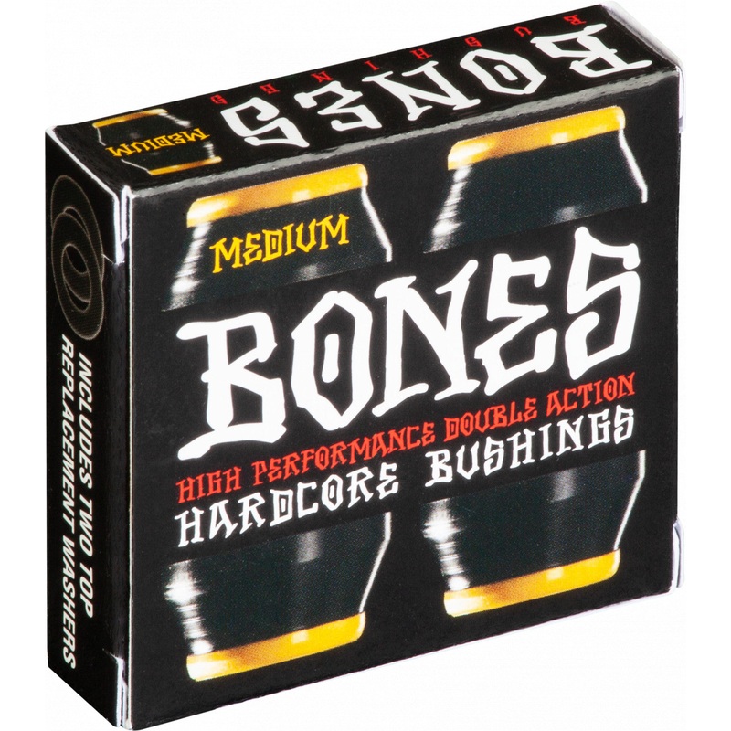 BONES WHEELS Bushing Medium #3 Black Pack (set of 2)