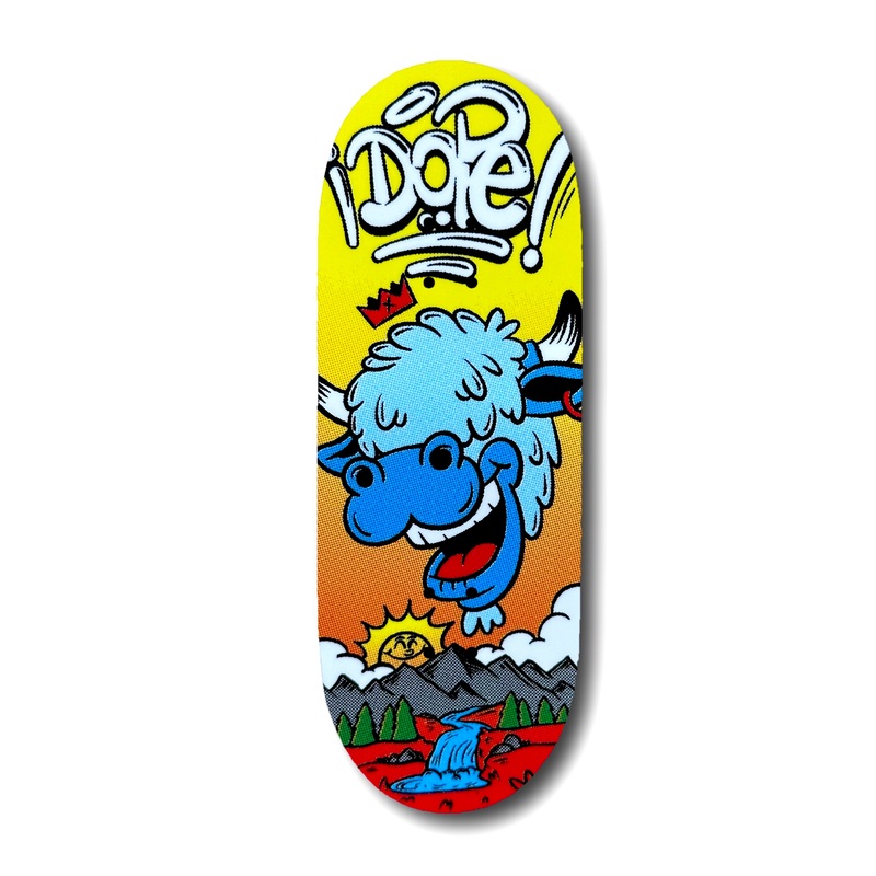 Chems “Dope Ocho Pro Model” Fingerboard Deck 29mm Mid-Pro Popsicle