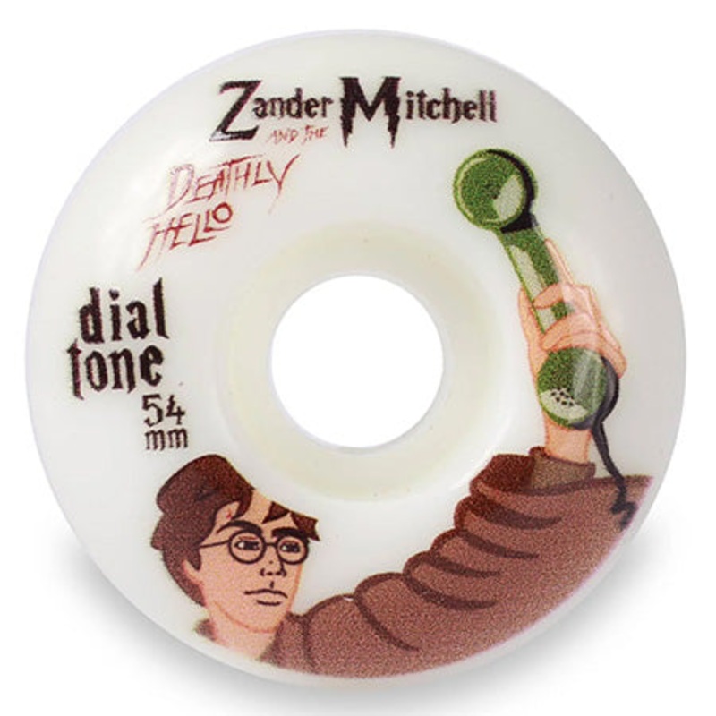 Dial Tone Zander Mitchell Wizardry 99A Wheels White 54mm