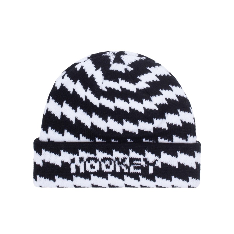 HOCKEY STRESS BEANIEBLACK/GLOW IN DARK OS