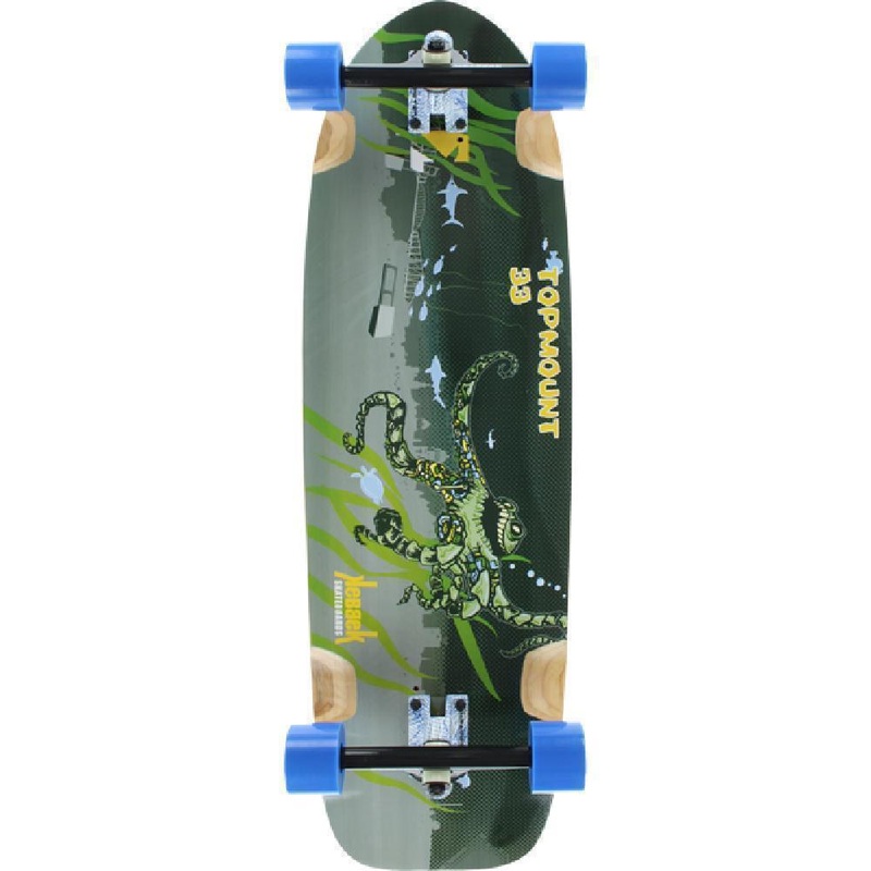 Kebbek Topmount 33 inch Downhill Longboard Complete