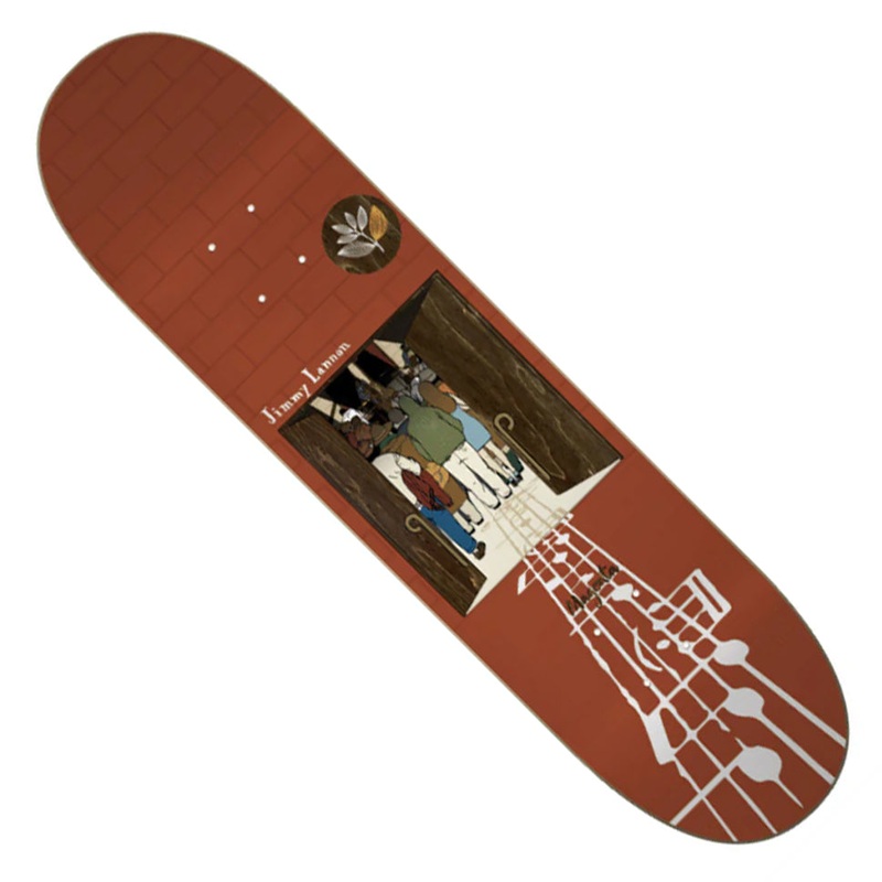 Magenta Jimmy Lannon City Jazz Deck Multicolor 8.25 x 31.8 WB:14.25