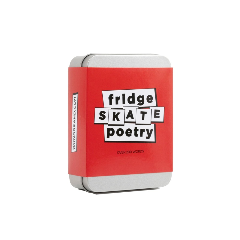 Magnetic Fridge Skate Poetry