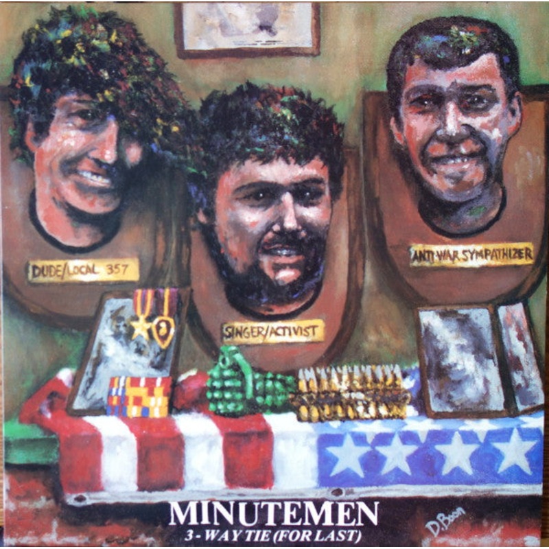 Minutemen  3-Way Tie (For Last) Vinyl LP Record