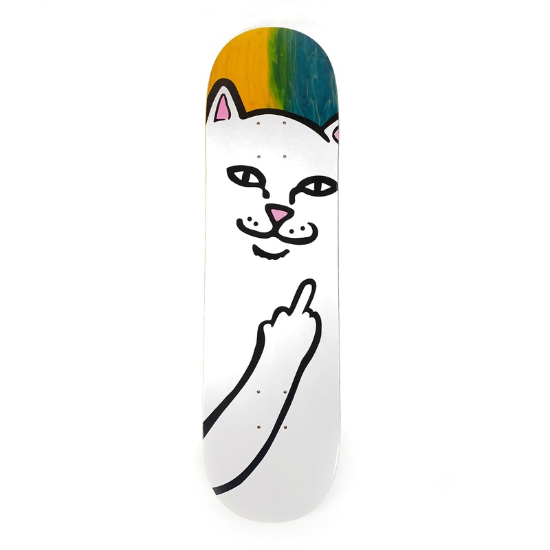 RIPNDIP – 8.5″ – Lord Nermal Deck – Yellow / Teal