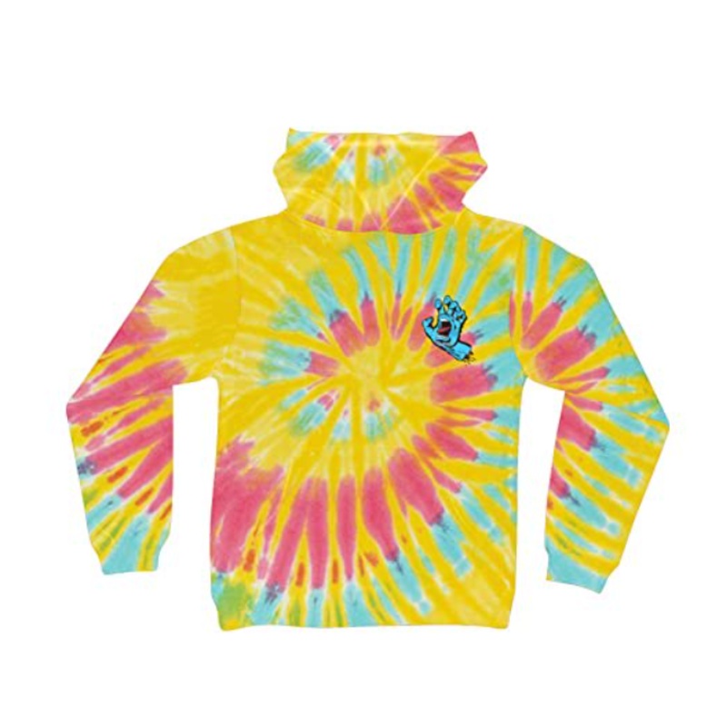 Santa Cruz Screaming Hand P/O Midweight Aurora Youth Hoodie Large Youth Large