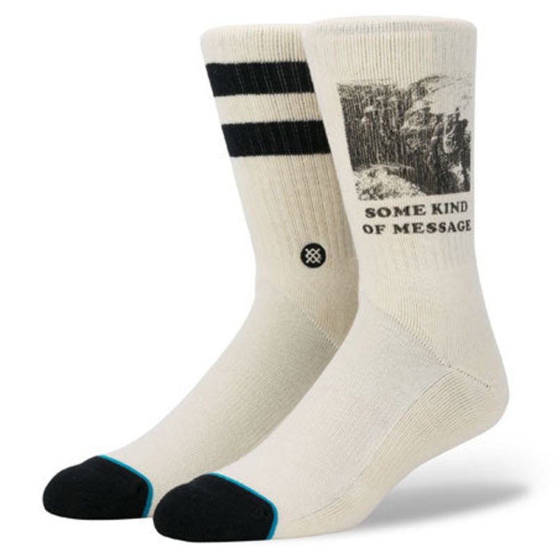 Stance Message Socks Natural Medium