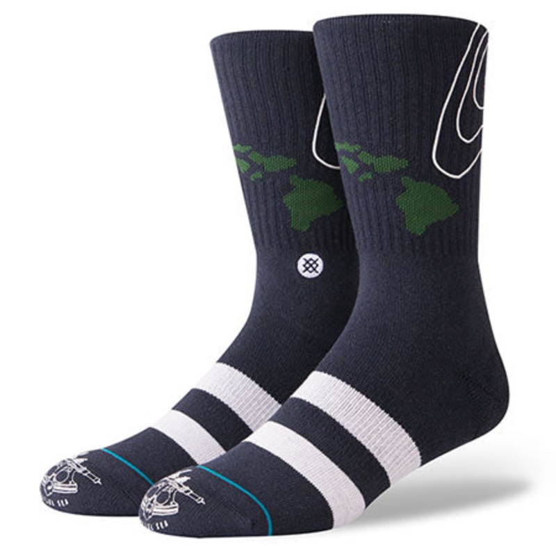 Stance Swell Socks Navy Medium