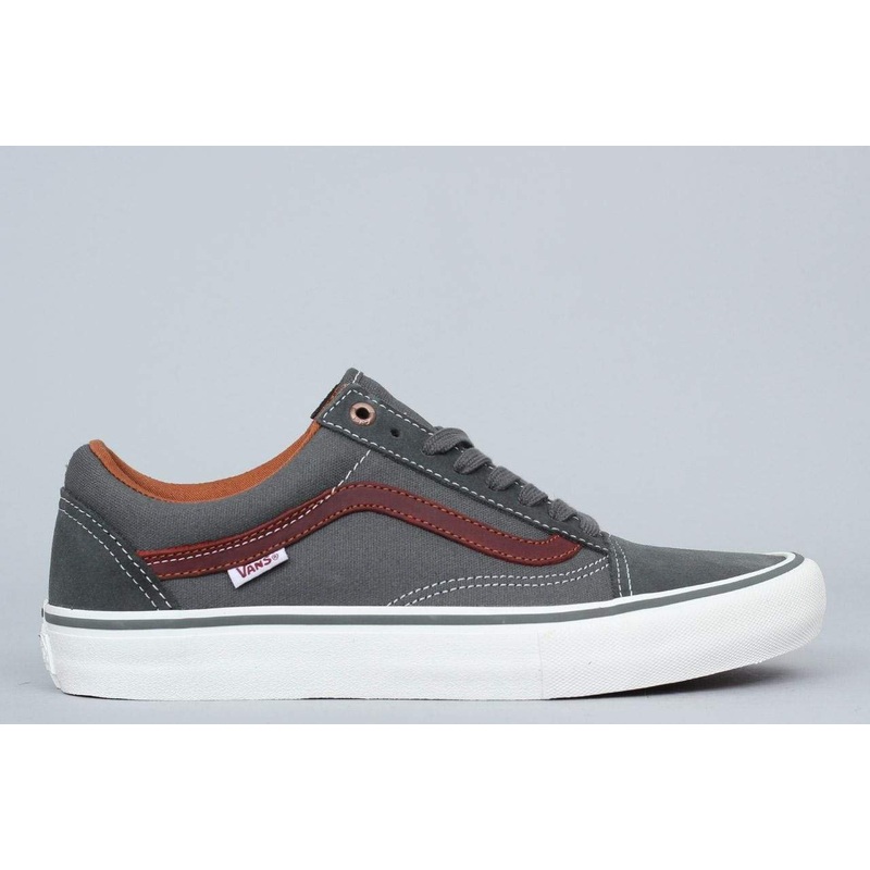 Vans Old Skool Pro Shoes Gunmetal / Burnt Henna UK7