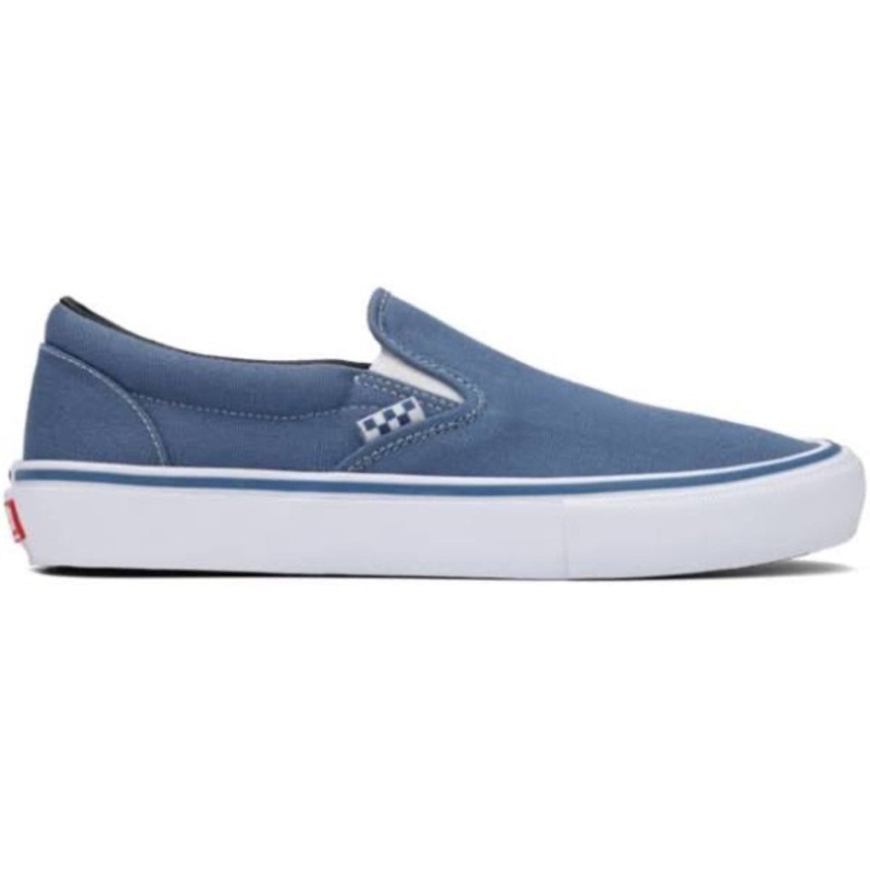VANS SKATE SLIP-ON NAVY CANVAS 5