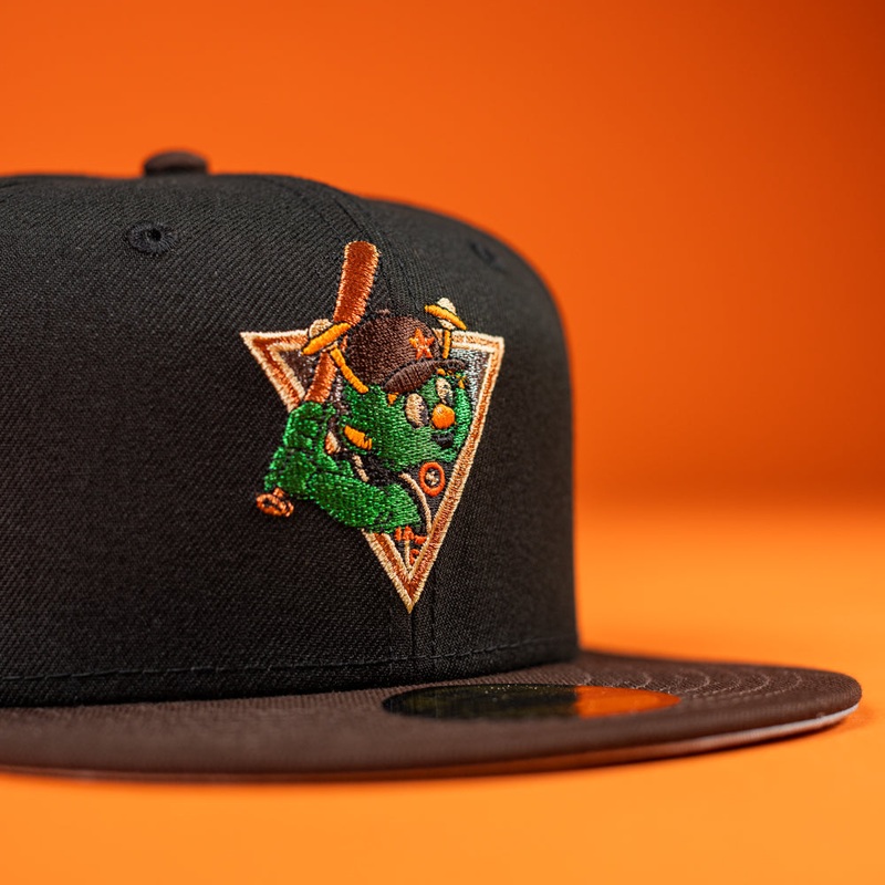 Woodgrain Orbit 2022 WS Astros New Era Hat 5950 Fitted 6 7/8