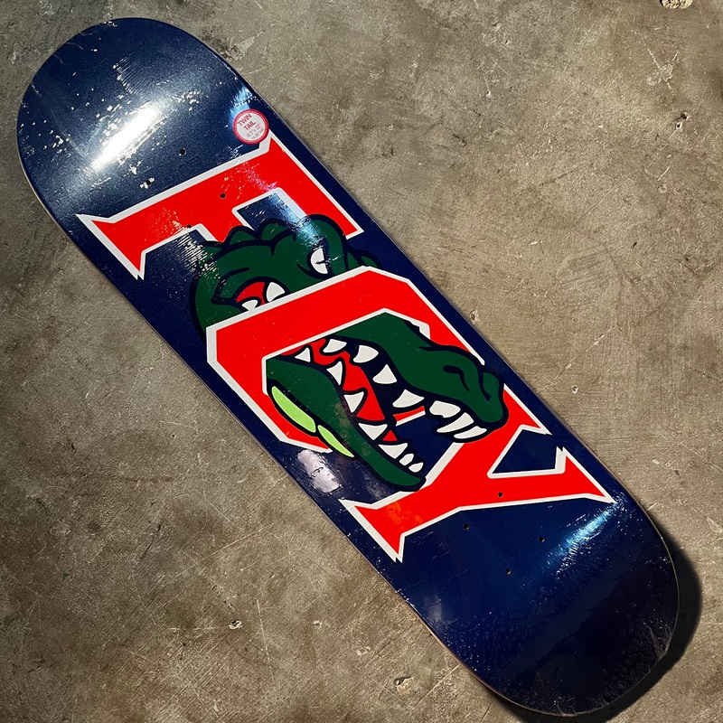 Deathwish Skateboards – Jamie Foy Gator Blue Twin Tail Deck – 8.5″