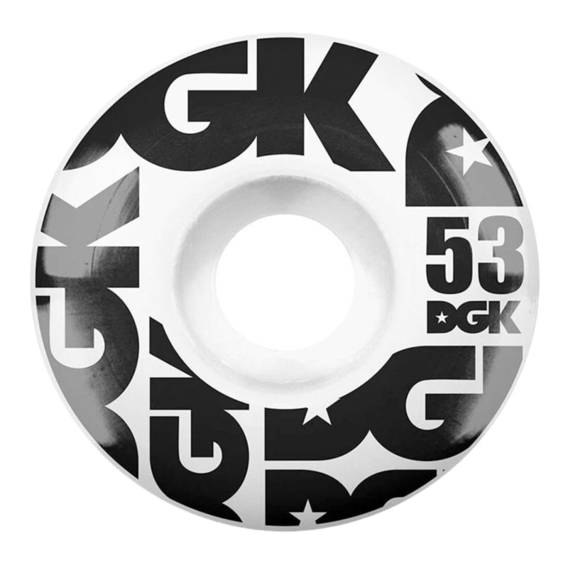 DGK Street Formula Wheels 53mm – White 53mm