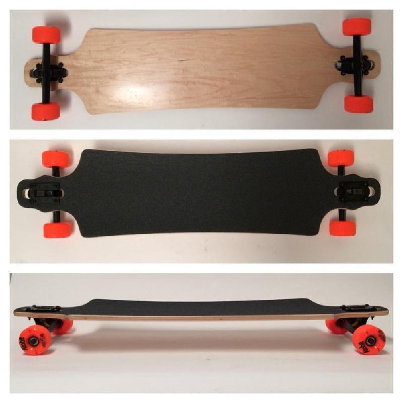 Drop Through Maple Hazel Longboard 40″ – Complete